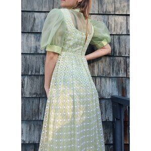 Light green romantic dress